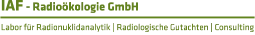 IAF Radioökologie - Labor für Radionuklidanalytik | Radiologische Gutachten | Consulting